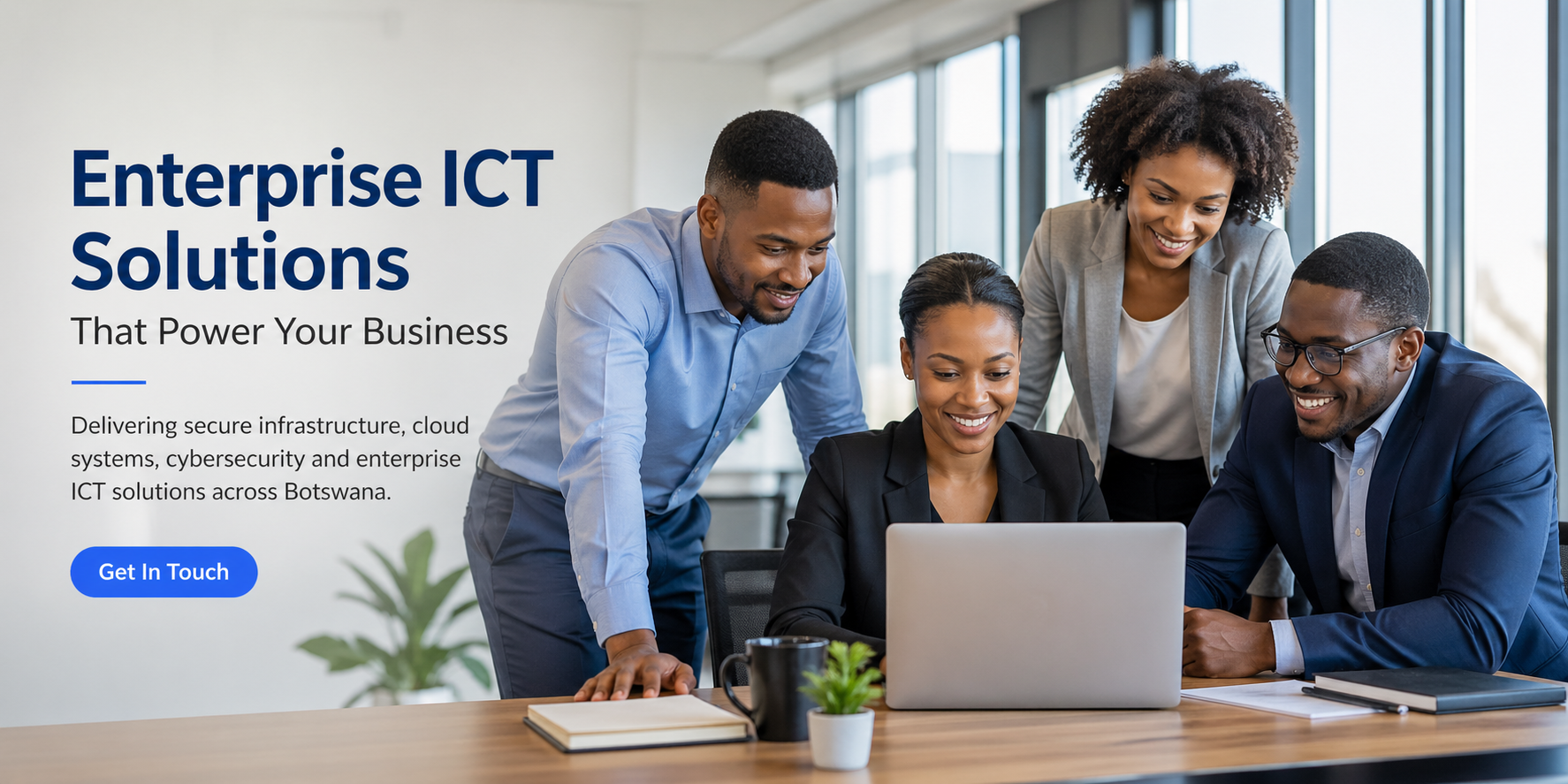 ICT Team Working Together